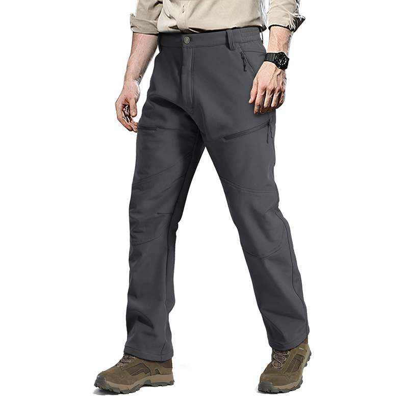 OEM Tukkukauppa Kampaus Kalastus Fleece Outdoor Softshell Houston Housers with Zipper Pocket, Trekking Pants,Garment Manufactuer